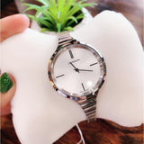 Calvin Klein Lively Silver Dial Silver Steel Strap Watch for Women - K4U23126 Authentic Buy Shop Now