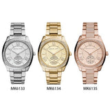 Michael Kors Bryn Quartz Silver Dial Silver Steel Strap Watch For Women - MK6133 Authentic Buy Shop Now