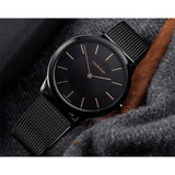 Calvin Klein Minimal Black Dial Black Mesh Bracelet Watch for Women - K3M23421 Authentic Buy Shop Now