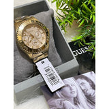 Guess BFF Multifunction Gold Dial Gold Steel Strap Watch for Men - W0231L2 Authentic Buy Shop Now