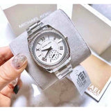 Michael Kors Bryn Quartz Silver Dial Silver Steel Strap Watch For Women - MK6133 Authentic Buy Shop Now