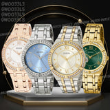 Guess Cosmo Diamonds Blue Dial Silver Steel Strap Watch for Women - GW0033L5 Authentic Buy Shop Now