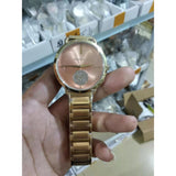Michael Kors Portia Rose Gold Dial Two Tone Steel Strap Watch for Women - MK3706 Authentic Buy Shop Now