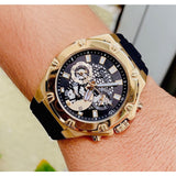 Guess Third Gear Multifunction Black Dial Black Rubber Strap Watch for Men - GW0334G2 Authentic Buy Shop Now