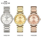 Coach Sports Crystals Silver Dial Silver Steel Strap Watch for Women - 14502194 Authentic Buy Shop Now