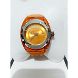 Gucci Sync XXL Quartz Orange Dial Orange Rubber Strap Unisex Watch - YA137108 Authentic Buy Shop Now