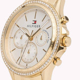 Tommy Hilfiger Ari Diamonds White Dial Cream Leather Strap Watch for Women - 1781982 Authentic Buy Shop Now