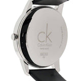 Calvin Klein Boost Black Dial Black Leather Strap Watch for Men - K7Y214CZ Authentic Buy Shop Now