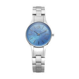 Calvin Klein Simplicity Blue Dial Silver Steel Strap Watch for Women - K432314N Authentic Buy Shop Now