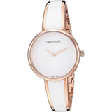 Calvin Klein Seduce White Dial Two Tone Steel Strap Watch for Women - K4E2N616 Authentic Buy Shop Now