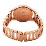 Calvin Klein Stately White Dial Gold Steel Strap Watch for Women - K3G2362W Authentic Buy Shop Now