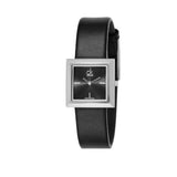 Calvin Klein Mark Black Dial Black Leather Strap Watch for Women - K3R231C1 Authentic Buy Shop Now