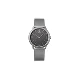Calvin Klein Minimal Grey Dial Silver Mesh Bracelet Watch for Men - K3M51154 Authentic Buy Shop Now