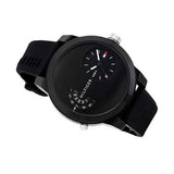 Tommy Hilfiger Denim Black Dial Black Rubber Strap Watch for Men - 1791555 Authentic Buy Shop Now