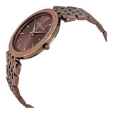 Michael Kors Darci Quartz Brown Dial Brown Steel Strap Watch For Women - MK3416 Authentic Buy Shop Now