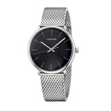 Calvin Klein High Noon Black Dial Silver Mesh Bracelet Watch for Men - K8M21121 Authentic Buy Shop Now