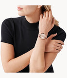 Michael Kors Portia Rose Gold Dial Rose Gold Mesh Bracelet Watch for Women - MK3845 Authentic Buy Shop Now