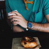 Fossil Minimalist Blue Dial Brown Leather Strap Watch for Men - FS5304 Authentic Buy Shop Now
