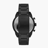 Fossil Bronson Chronograph Black Dial Black Steel Strap Watch for Men - FS5712 Authentic Buy Shop Now