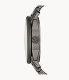Fossil Machine Chronograph Black Dial Grey Steel Strap Watch for Men - FS4774 Authentic Buy Shop Now