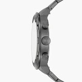 Fossil Bronson Chronograph Blue Dial Grey Steel Strap Watch for Men - FS5711 Authentic Buy Shop Now