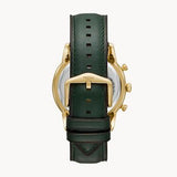 Fossil Townsman Chronograph Green Dial Green Leather Strap Watch for Men - FS5599 Authentic Buy Shop Now