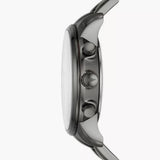 Fossil Goodwin Chrono Analog Black Dial Grey Steel Strap Watch for Men - FS5518 Authentic Buy Shop Now