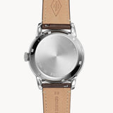 Fossil Townsman Automatic Black Dial Brown Leather Strap Watch for Men - ME1163 Authentic Buy Shop Now