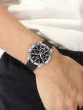 Hugo Boss Driver Black Dial Black Leather Strap Watch for Men -1513087 Authentic Buy Shop Now