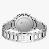 Hugo Boss Novia Chronograph Silver Dial Silver Steel Strap Watch for Women - 1502616 Authentic Buy Shop Now