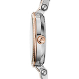 Michael Kors Darci Silver Dial Two Tone Steel Strap Watch for Women - MK3298 Authentic Buy Shop Now