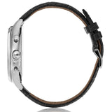 Hugo Boss Companion Black Dial Black Leather Strap Watch for Men - 1513543 Authentic Buy Shop Now