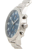Hugo Boss Aeroliner Blue Dial Silver Steel Strap Watch for Men - 1513183 Authentic Buy Shop Now