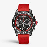 Breitling Endurance Pro Black Dial Red Rubber Strap Watch for Men - X82310D91B1S1 Authentic Buy Shop Now