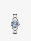 Tag Heuer Aquaracer Professional 200 Quartz Blue Dial Silver Steel Strap Watch for Women - WBP1415.BA0622 Authentic Buy Shop Now