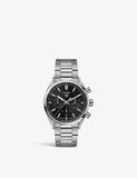 Tag Heuer Carrera Chronograph Black Dial Silver Steel Strap Watch for Men - CBN2010.BA0642 Authentic Buy Shop Now