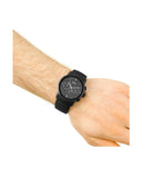 Hugo Boss Modern Black Dial Black Rubber Strap Watch for Men - 1512639 Authentic Buy Shop Now