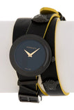 Versace V-Flare Quartz Black Dial Black Leather Strap Watch for Women - VEBN00518 Authentic Buy Shop Now