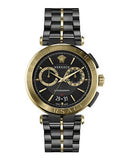 Versace Aion Chronograph Black Dial Black Steel Strap Watch for Men - VE1D01620 Authentic Buy Shop Now