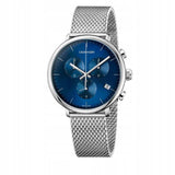 Calvin Klein High Noon Quartz Blue Dial Silver Mesh Bracelet Watch for Men - K8M2112N Authentic Buy Shop Now