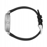 Gucci Diamantissima Diamonds Black Dial Black Leather Strap Watch For Women - YA141403 Authentic Buy Shop Now