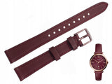Fossil Jacqueline Burgundy Dial Burgundy Leather Strap Watch for Women - ES4099 Authentic Buy Shop Now