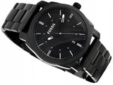 Fossil Machine Black Dial Black Steel Strap Watch for Men - FS4775 Authentic Buy Shop Now