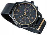 Tommy Hilfiger Blake Quartz Blue Dial Blue Mesh Bracelet Watch for Men - 1782305 Authentic Buy Shop Now