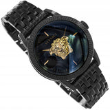 Versace Palazzo Empire Black Dial Black Steel Strap Watch for Men - VERD00518 Authentic Buy Shop Now