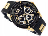 Guess Delta Black Dial Black Rubber Strap Watch for Men - GW0051G2 Authentic Buy Shop Now