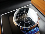 Hugo Boss Companion Black Dial Silver Steel Strap Watch for Men - 1513652 Authentic Buy Shop Now