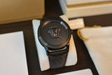 Versace Palazzo Empire Black Dial Black Leather Strap Watch for Men - VERD00218 Authentic Buy Shop Now