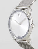 Movado Bold Silver Dial Silver Mesh Bracelet Watch For Men - 3600260 Authentic Buy Shop Now