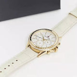 Tommy Hilfiger Ari Diamonds White Dial Cream Leather Strap Watch for Women - 1781982 Authentic Buy Shop Now